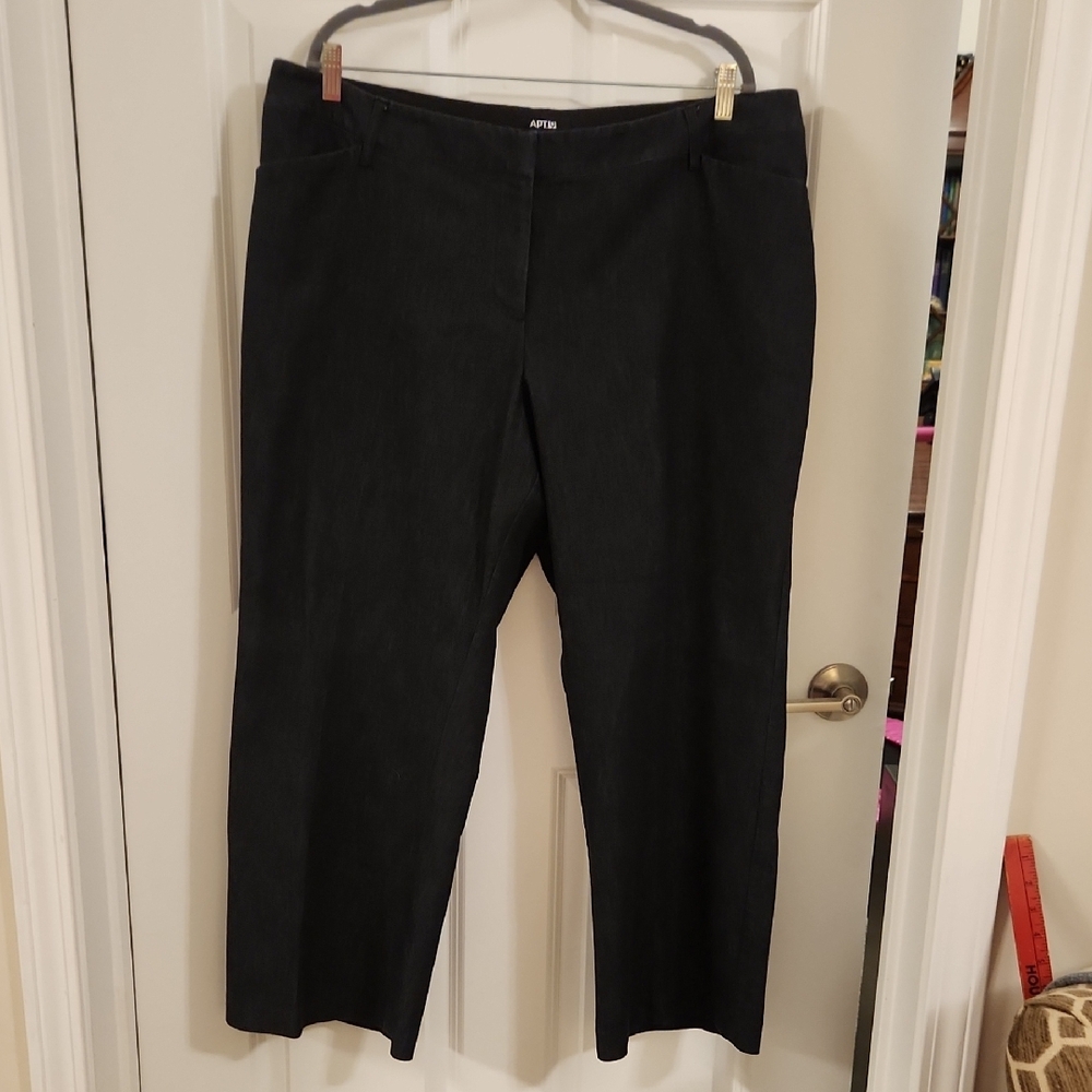 APT.9 Curvy Fit Black Pants